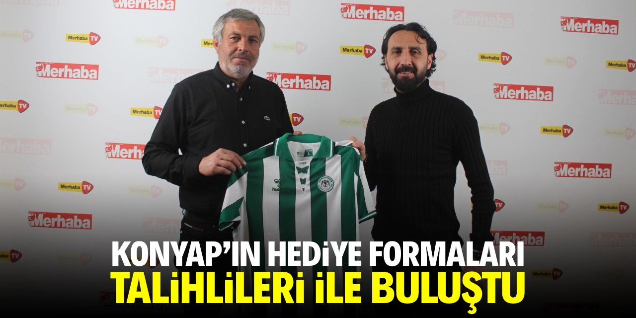 KONYAP’ın hediye formaları talihlileri ile buluştu