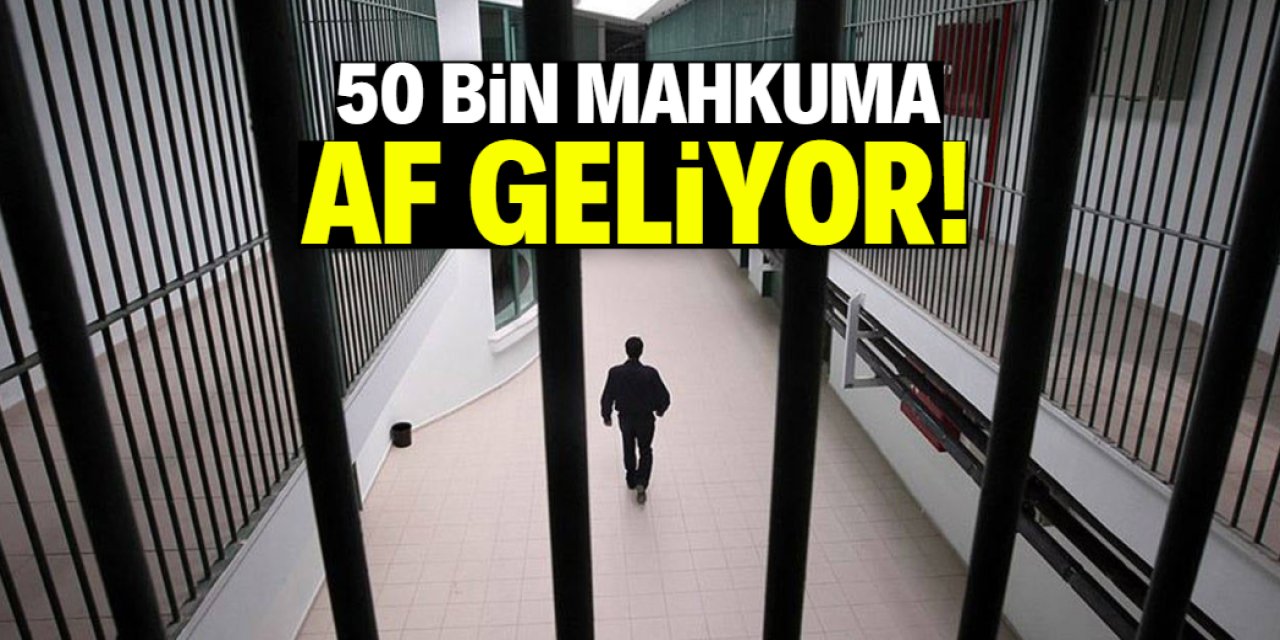 Cezaevindeki 50 bin mahkuma af geliyor! İşte detaylar