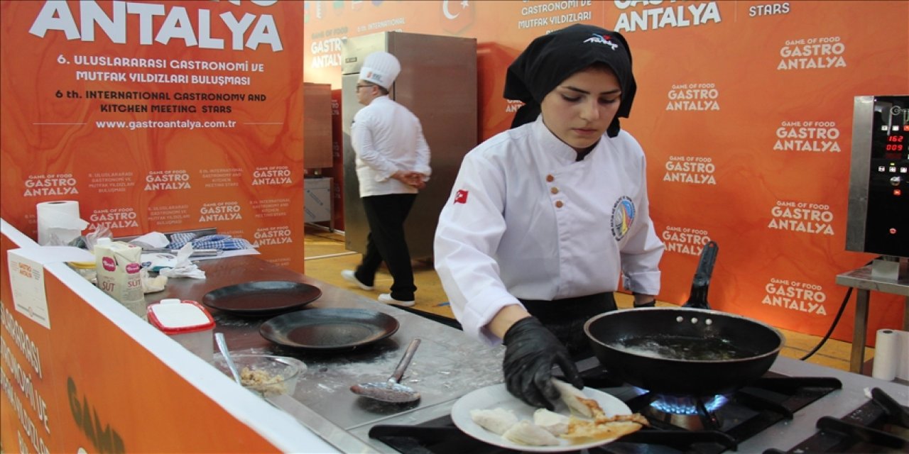 GastroAntalya 42 ülkeden şefleri buluşturdu