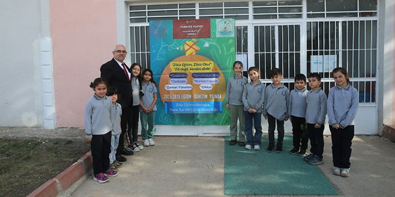 Bu ilçenin okullarında zil çalmıyor