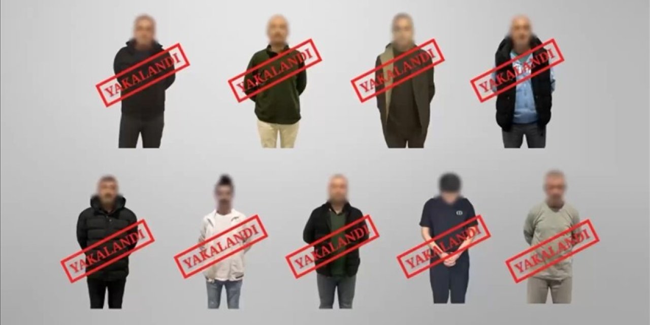 Kırmızı bültenle aranan 9 suçlu Türkiye'ye getirildi