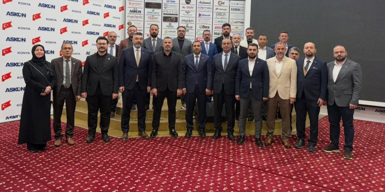 ASKON İç Anadolu Bölge Başkanları Konya’da toplandı