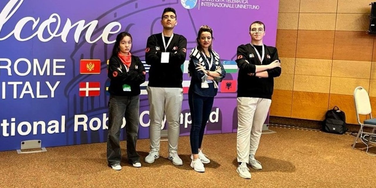 Dünya Robot Şampiyonası'ndan başarıyla döndüler