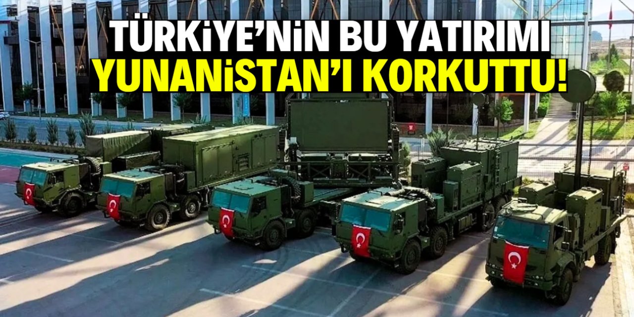 Türkiye'nin bu yatırımı Yunanistan'ı korkutmuş! Acil yardım istemişler