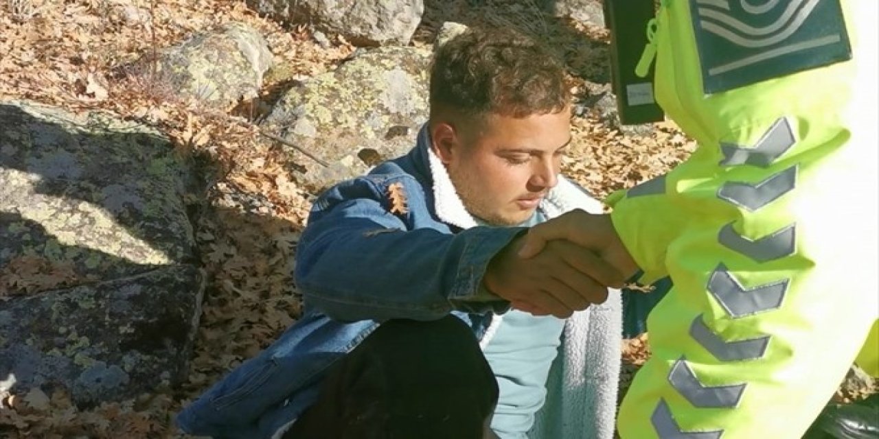 Kayıp kişiyi jandarma buldu
