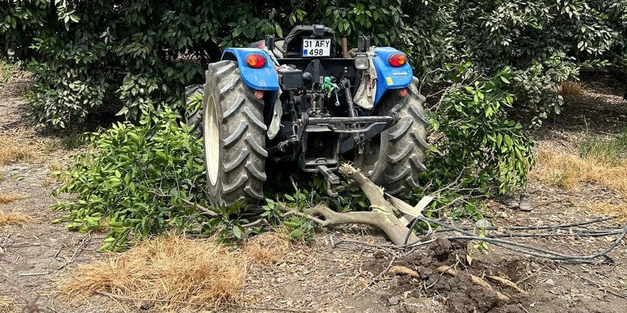 Konya'da eşinin kullandığı traktörün altında kalan kadın öldü