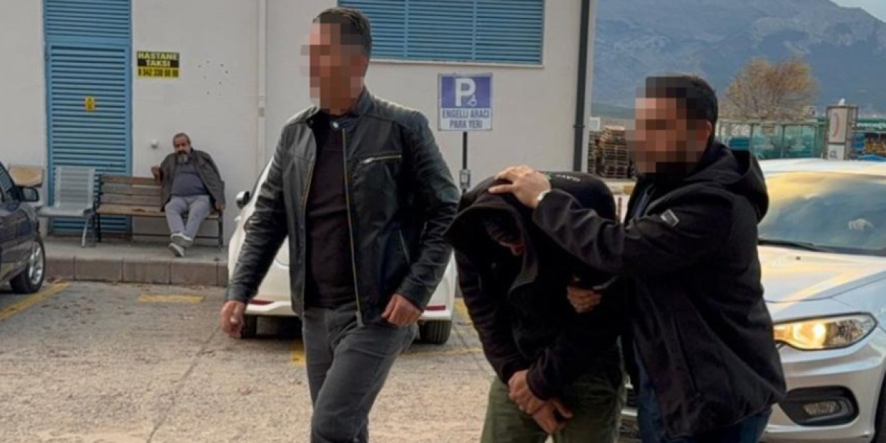 Konya'da uyuşturucu operasyonunda yakalanan şüpheli tutuklandı