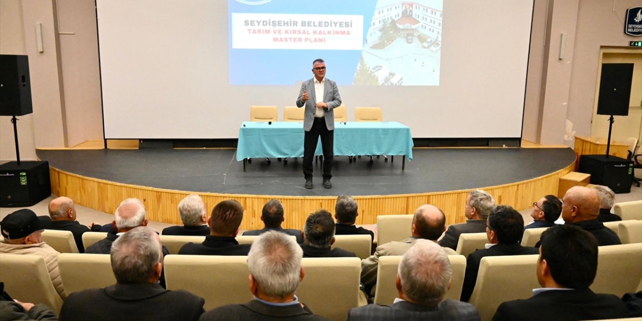 Seydişehir'de tarımsal sulama için yeni plan