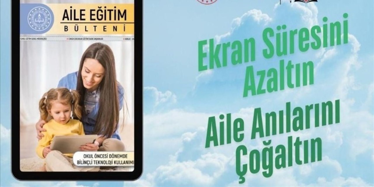 MEB'in 'Aile Eğitim Bülteni'  yayımlandı
