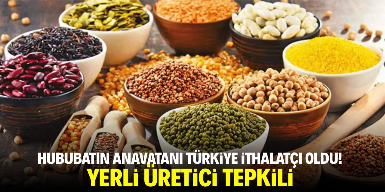 Hububatın anavatanı Türkiye ithalatçı oldu! Yerli üretici tepkili