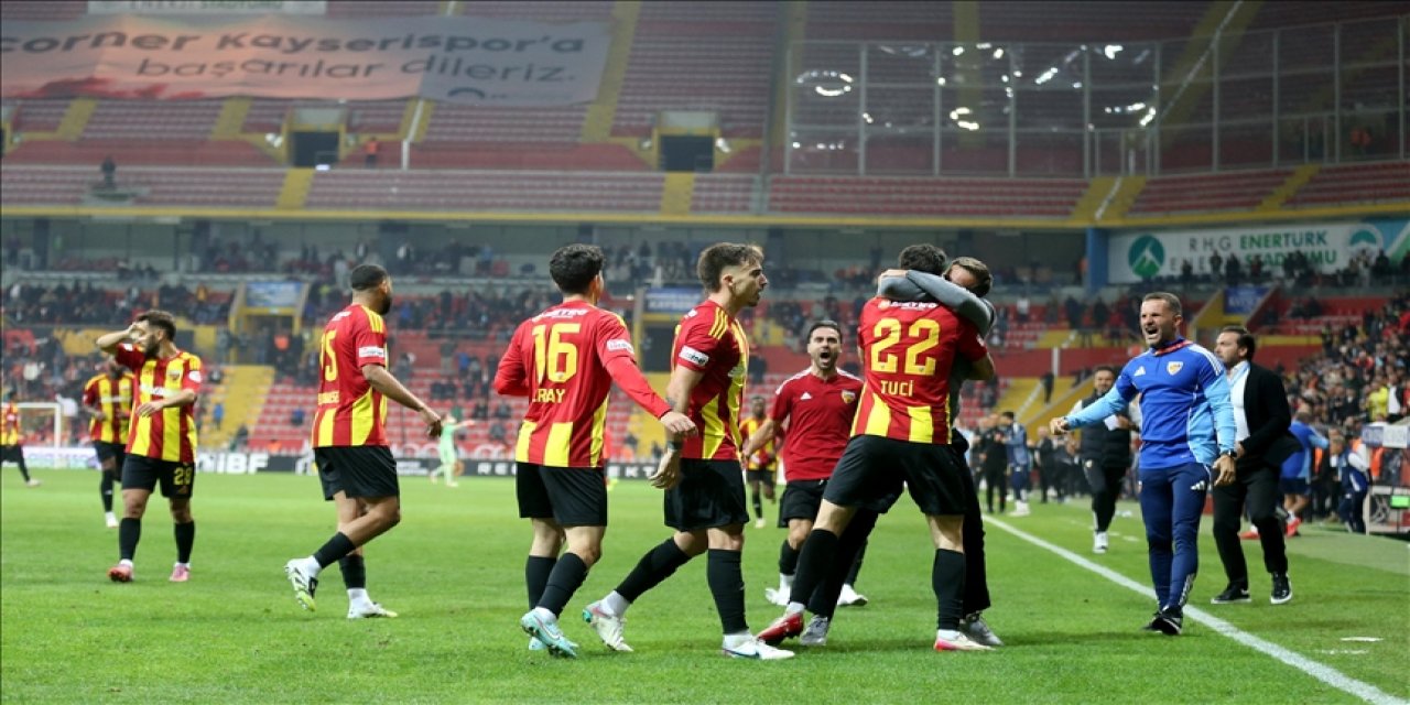 Kayserispor deplasmanda 240 gün sonra kazandı