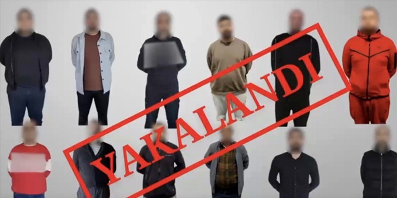 Kırmızı bültenle aranan 12 suçlu Türkiye'ye getirildi