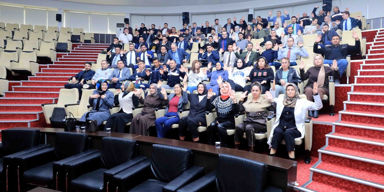 Karatay'da çalışanlara hareket eğitimi