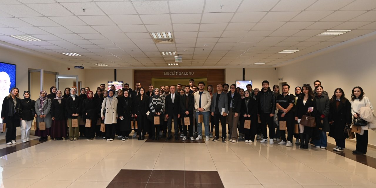 Üniversitelilerden Selçuklu'ya ziyaret