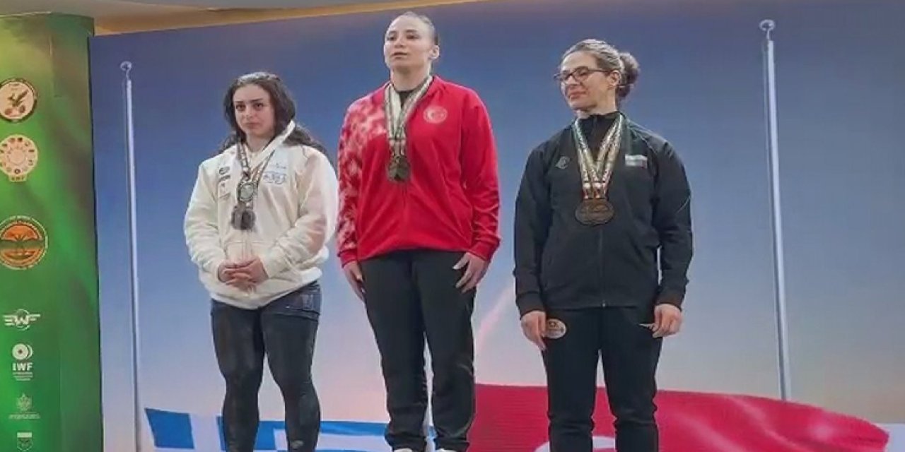 Konyalı Hatice’den üç altın madalya birden