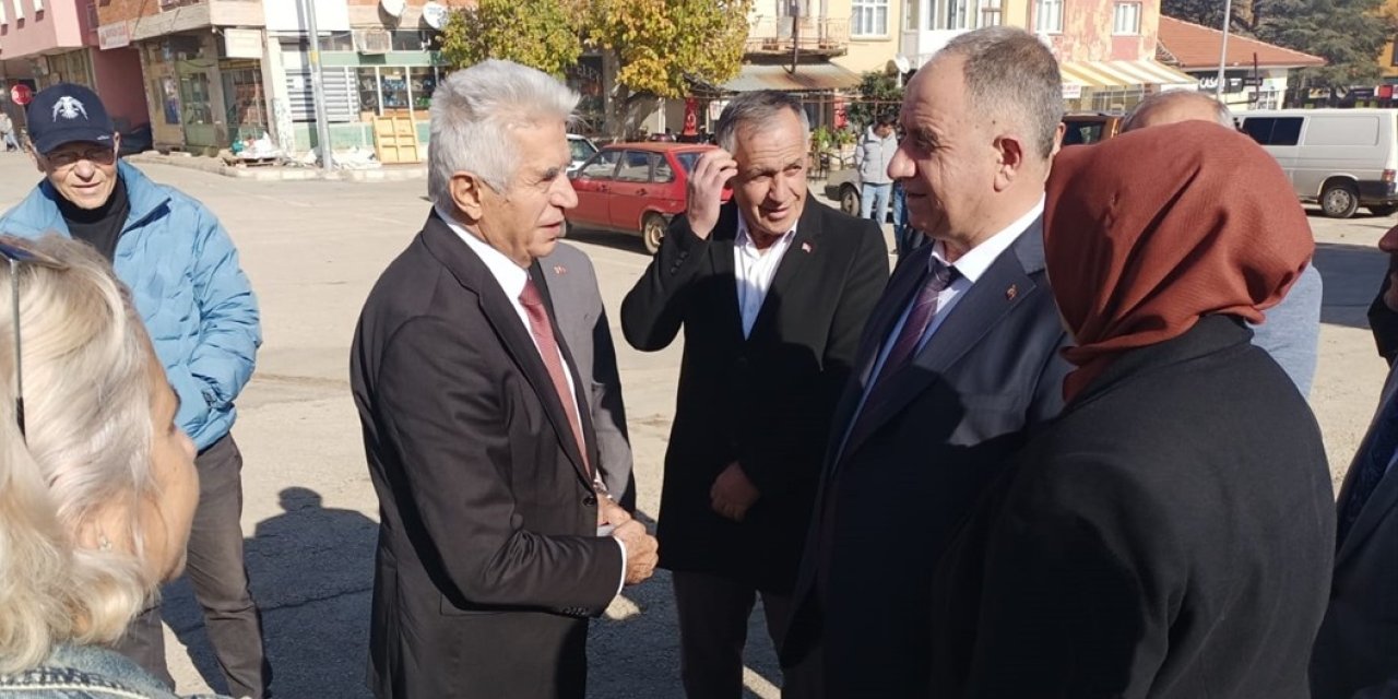 MHP'li Karaarslan'dan Hüyük'e ziyaret