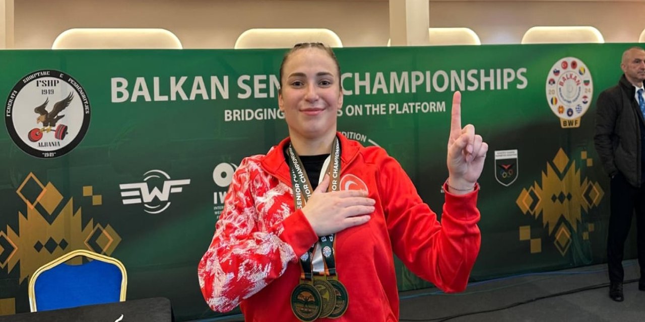 Hatice Karagöz’den üç altın madalya