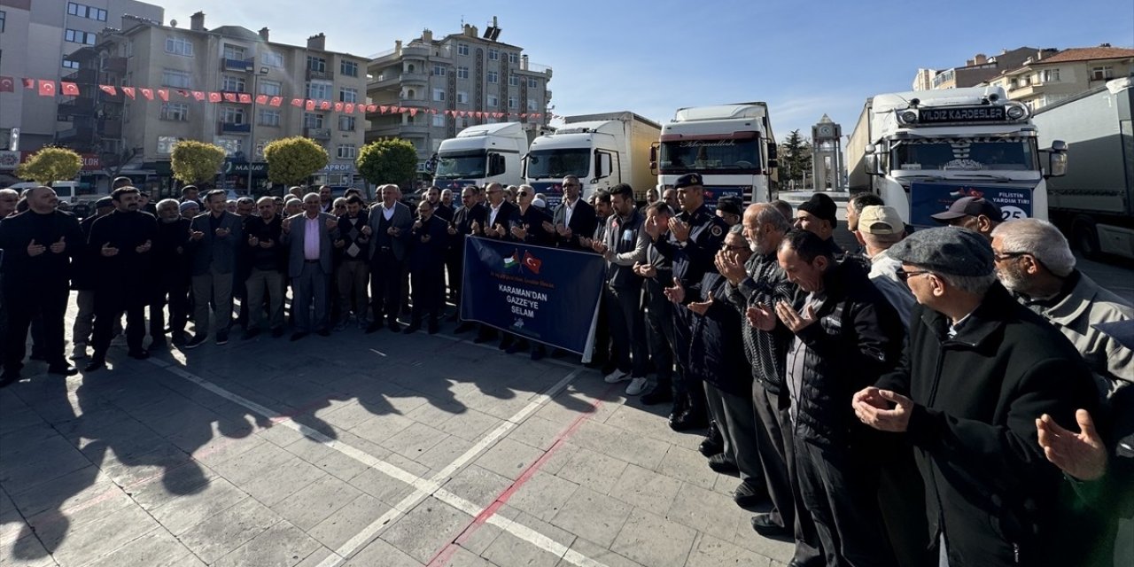 Gazze'ye 6 tır gıda malzemesi gönderildi