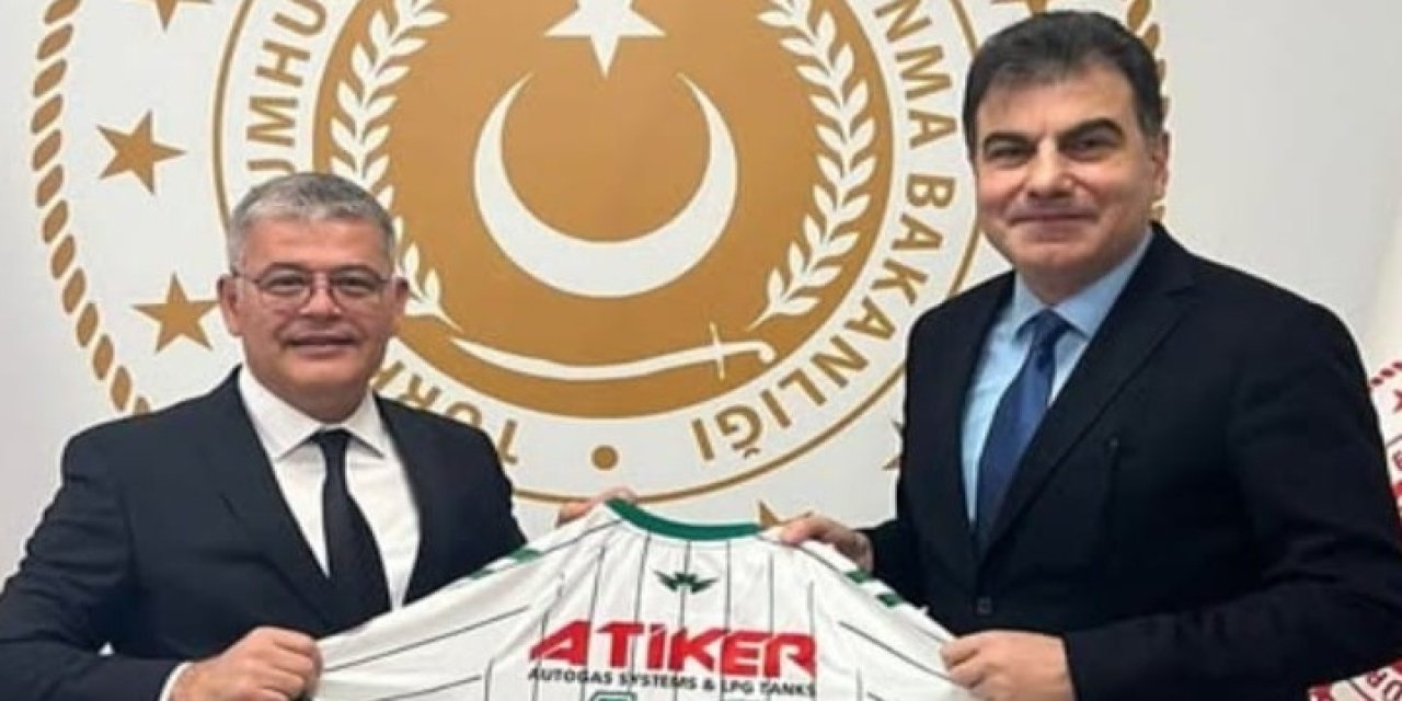 Başkan Atiker'den bakan yardımcısına ziyaret