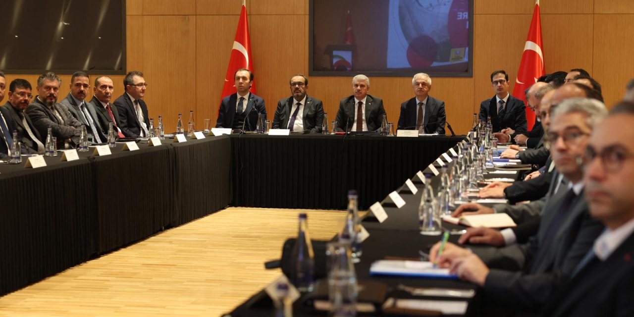 Konya'da 'obruk' sorunu ele alındı