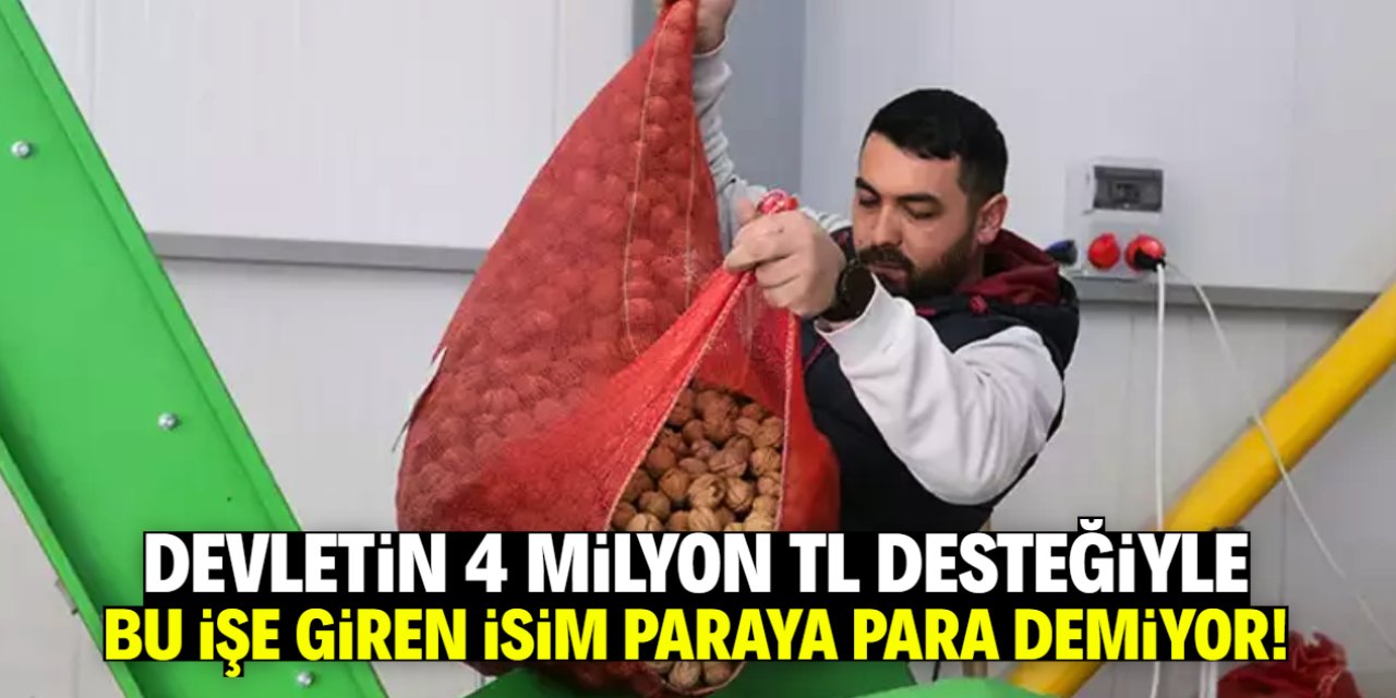 Devletin 4 milyon TL hibesiyle bu işe girdi! Şimdi 20 ile satış yapıyor
