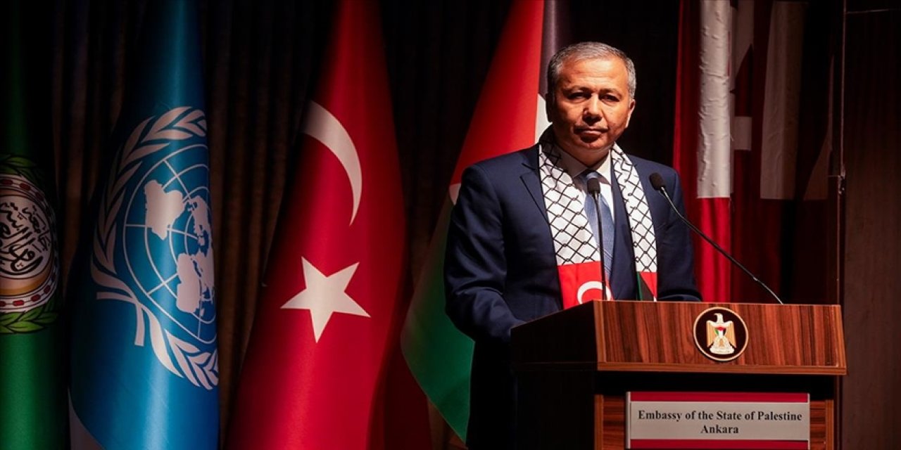Yerlikaya: Türkiye, Gazze için tüm girişimlere öncülük etmeye devam edecektir