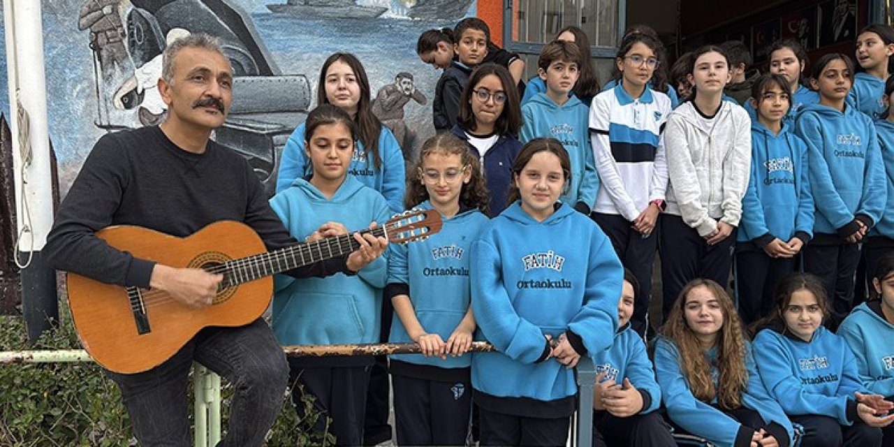 Müzik öğretmeninden organ bağışı bestesi