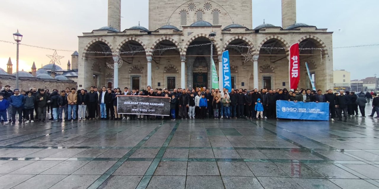 AGD Konya Şubesi sabah namazında buluşturdu