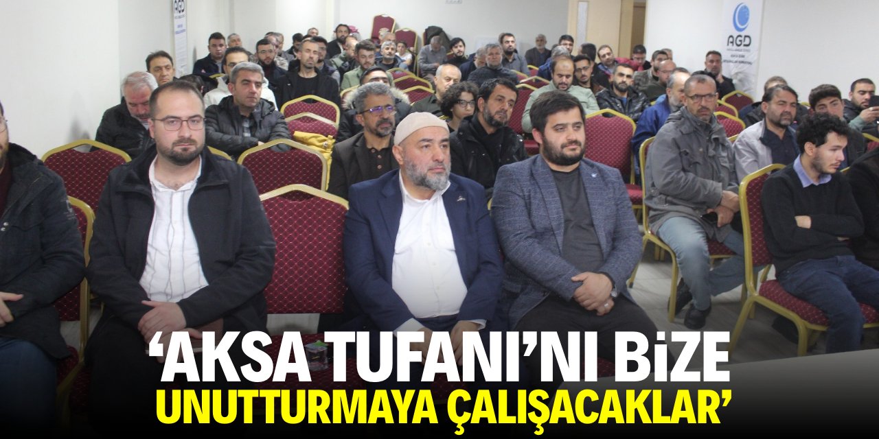 'Aksa Tufanı'nı bize unutturmaya çalışacaklar'