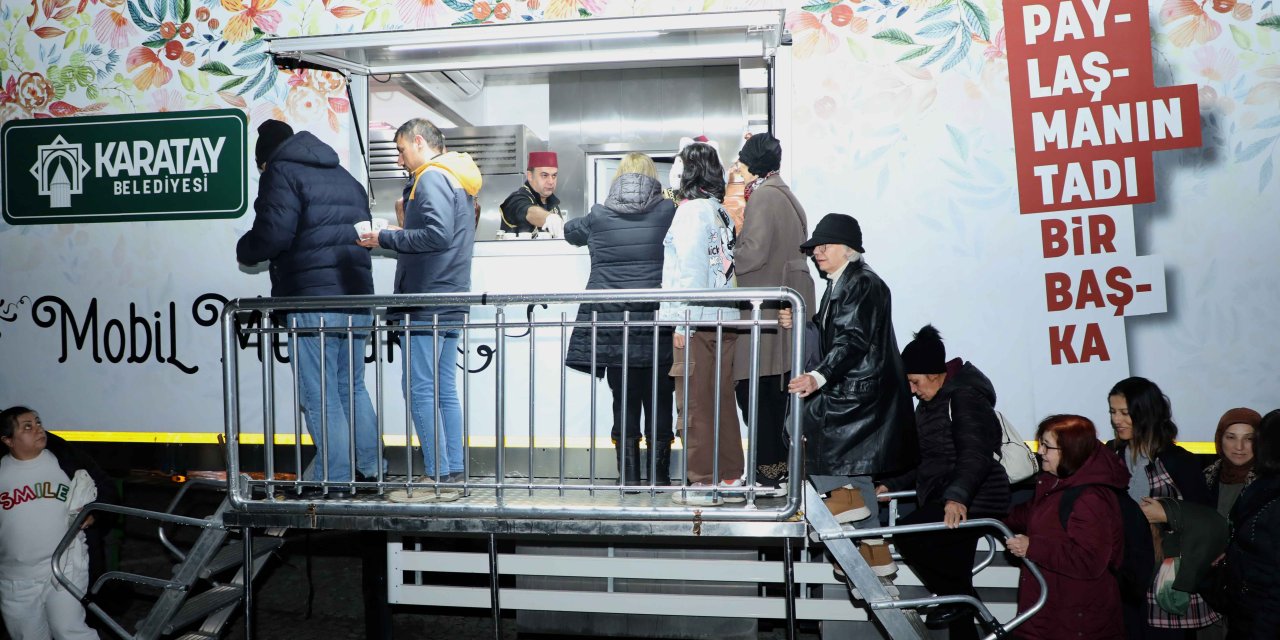 Karatay'da sahlep geleneği sürüyor