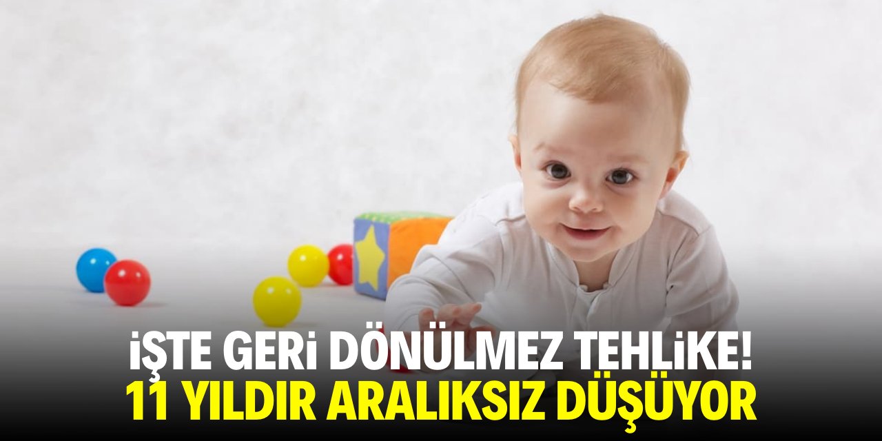 İşte geri dönülmez tehlike! 11 yıldır aralıksız düşüyor