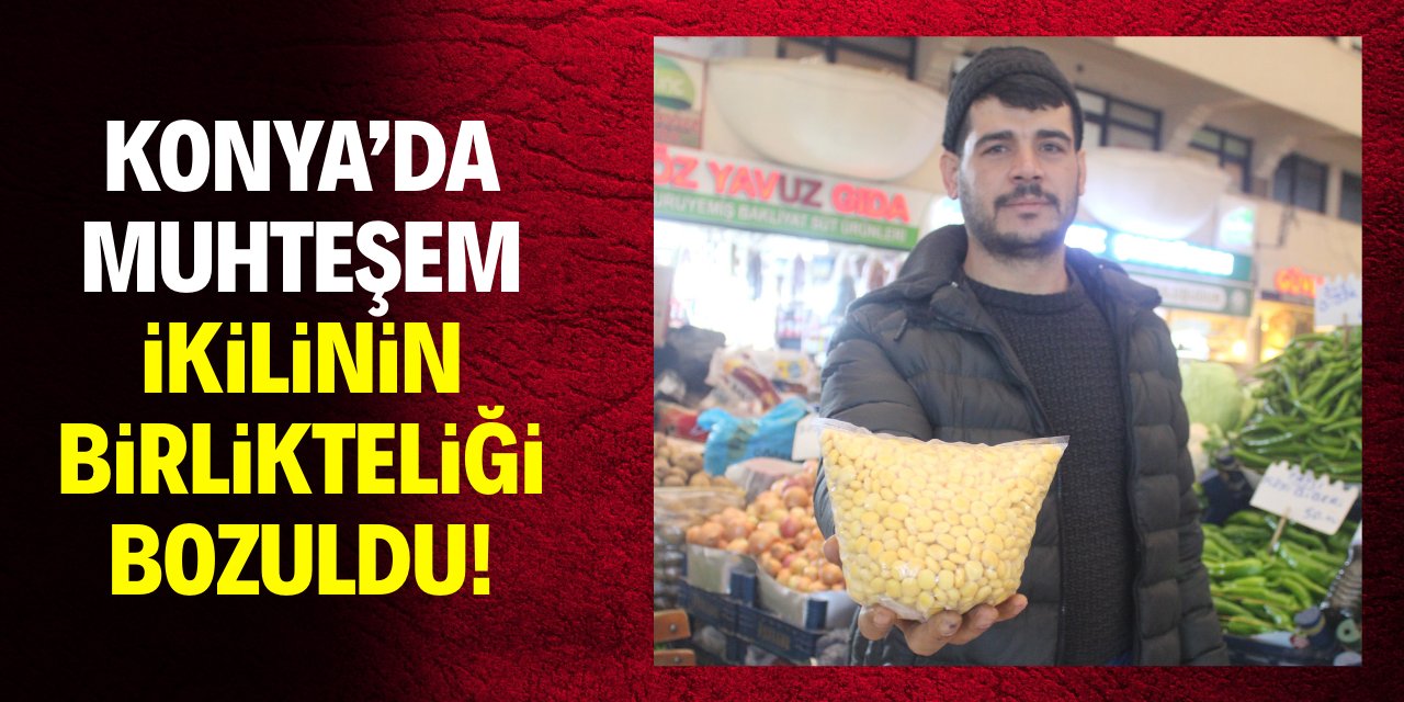 Konya'da muhteşem ikilinin birlikteliği bozuldu!