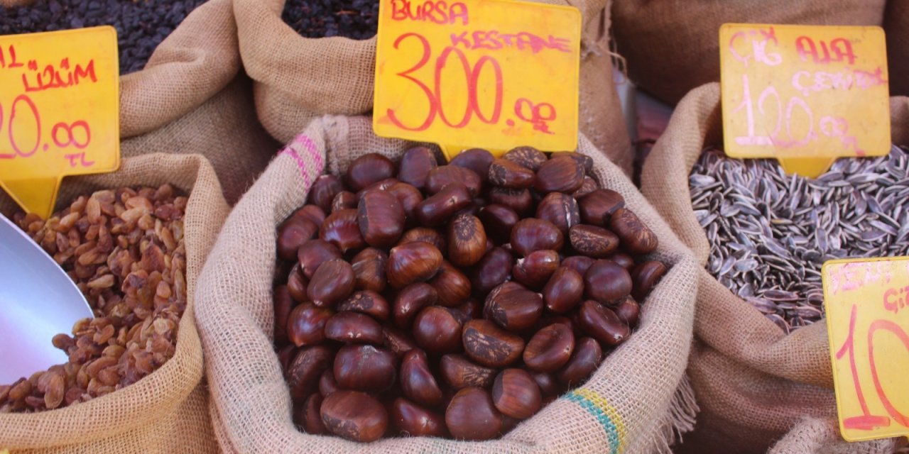 Konyalılar için kestane lüks oldu!