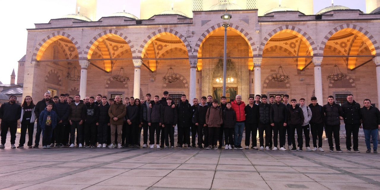 Karatay'da sabah namazı etkinliği