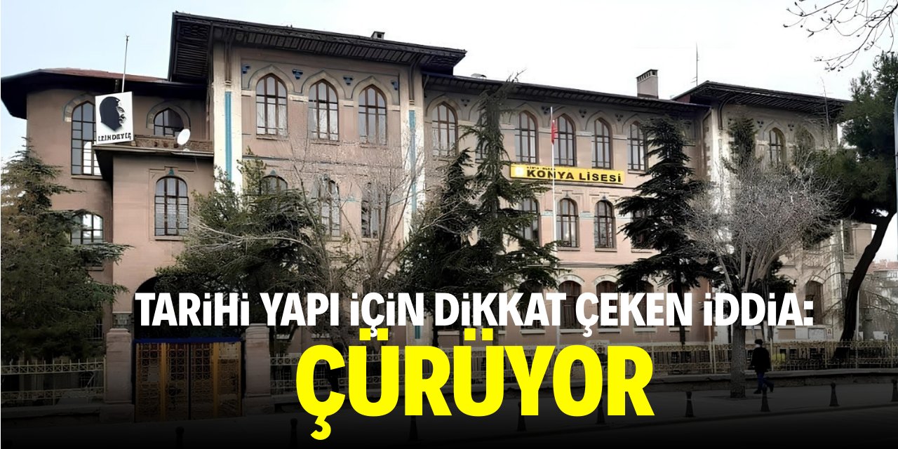 Tarihi yapı için dikkat çeken iddia: Çürüyor