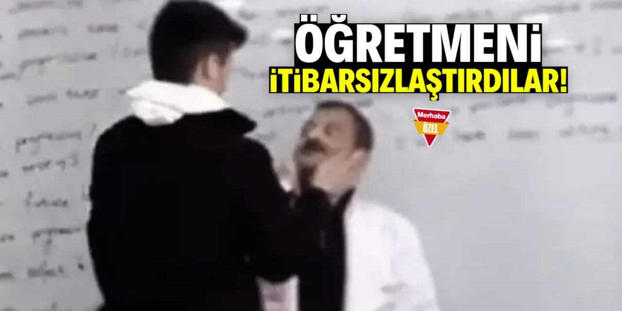 Öğretmenlere yönelik zorbalık gündemde