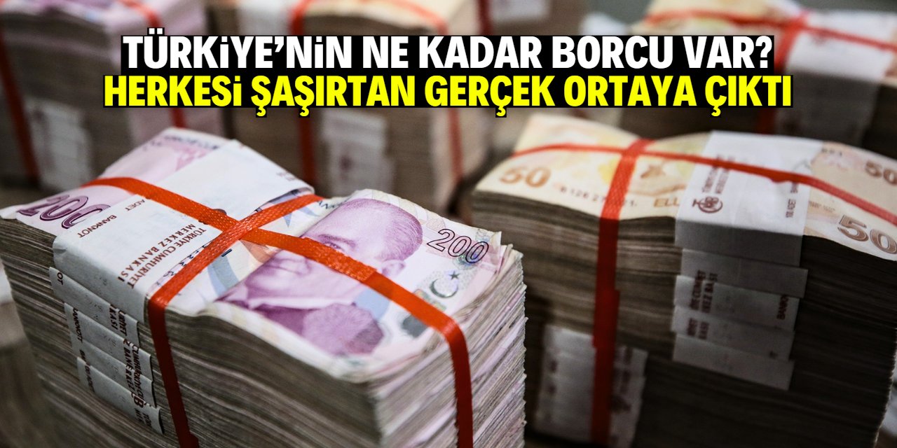 Türkiye'nin borcu herkesi şaşırttı!