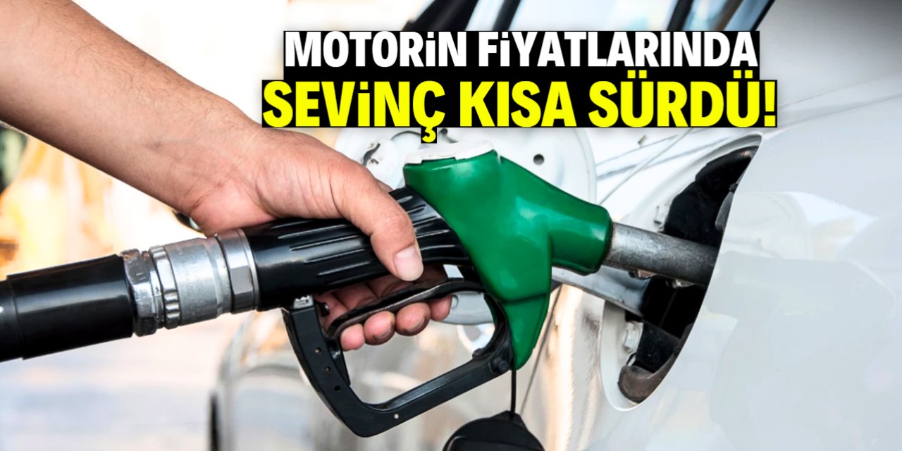 Motorin fiyatlarında sevinç kısa sürdü! 2 kişiden 1'ini etkileyecek karar
