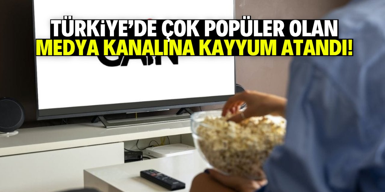 Türkiye'de çok popüler olan medya kanalına kayyum atandı!