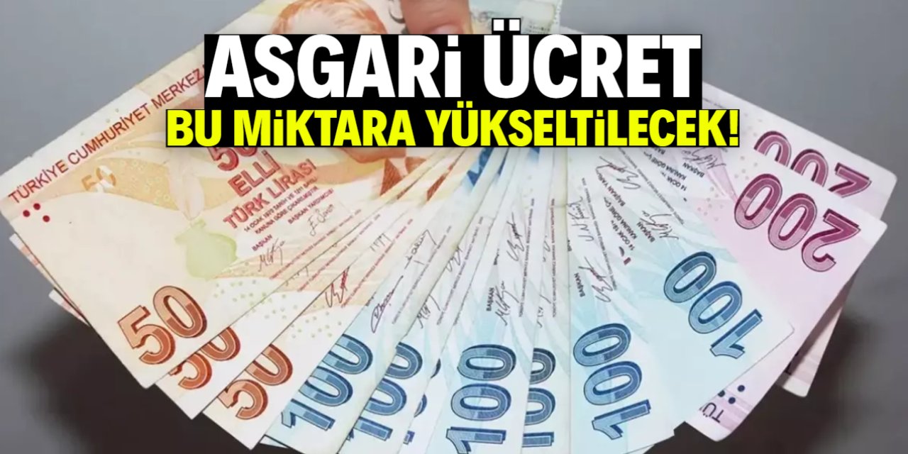 Asgari ücret bu miktara yükseltilecek! Sevindiren açıklama