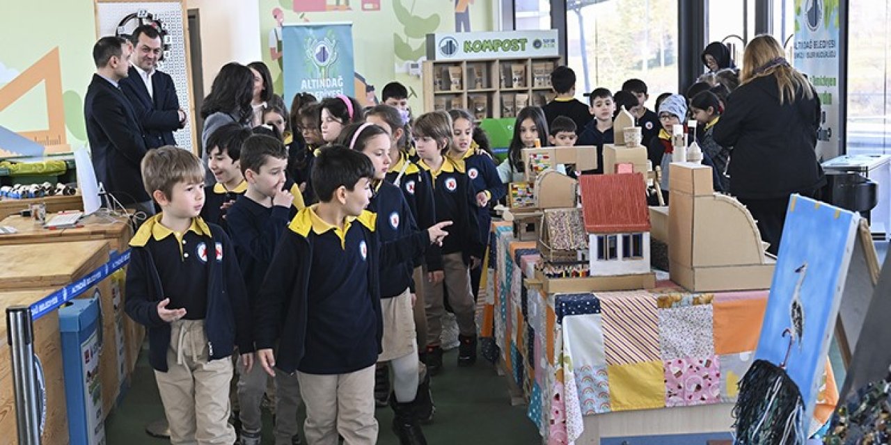 Türkiye'nin ilk Sıfır Atık Okulu'nda eğitim sürüyor