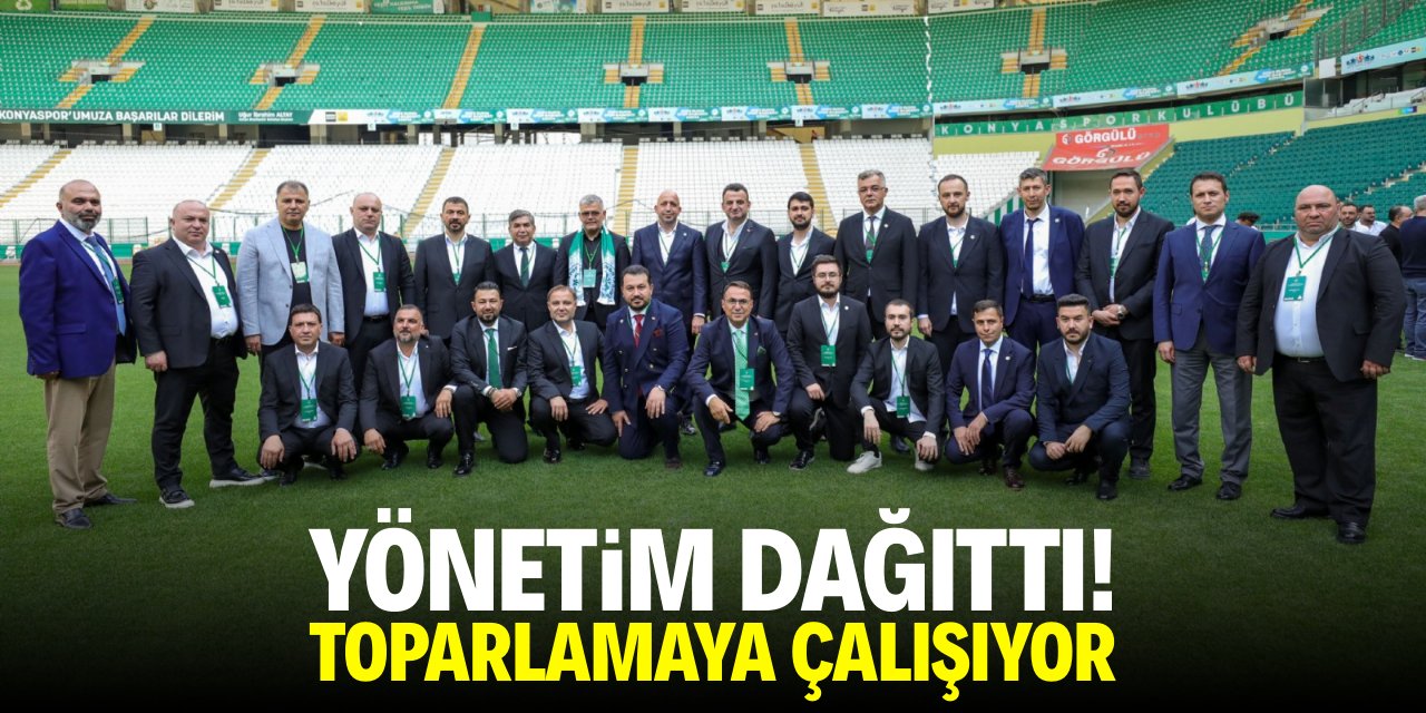 Yönetim dağıttı toparlamaya çalışıyor!