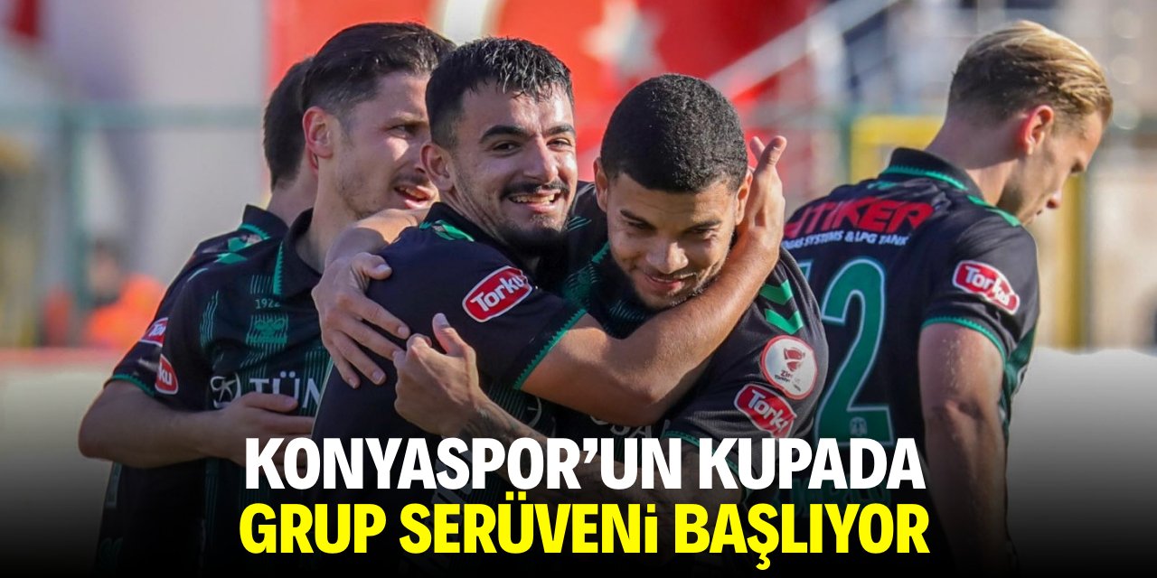 Konyaspor’un kupada grup serüveni başlıyor