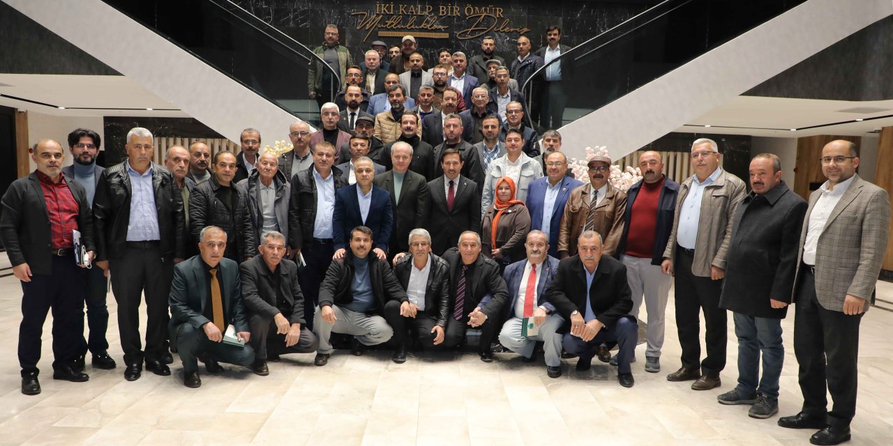 Karatay muhtarlarıyla istişare toplantısı