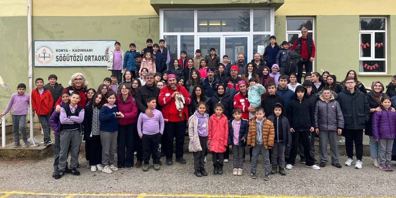 Konya'da deprem ve İlk yardım tatbikatı