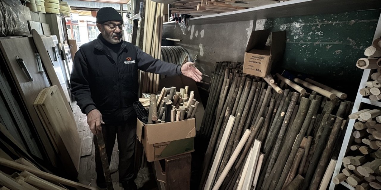 Çoban değneğiyle neler üretiyor neler