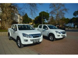 Ünye Belediyesi’ne İki Arazi Aracı