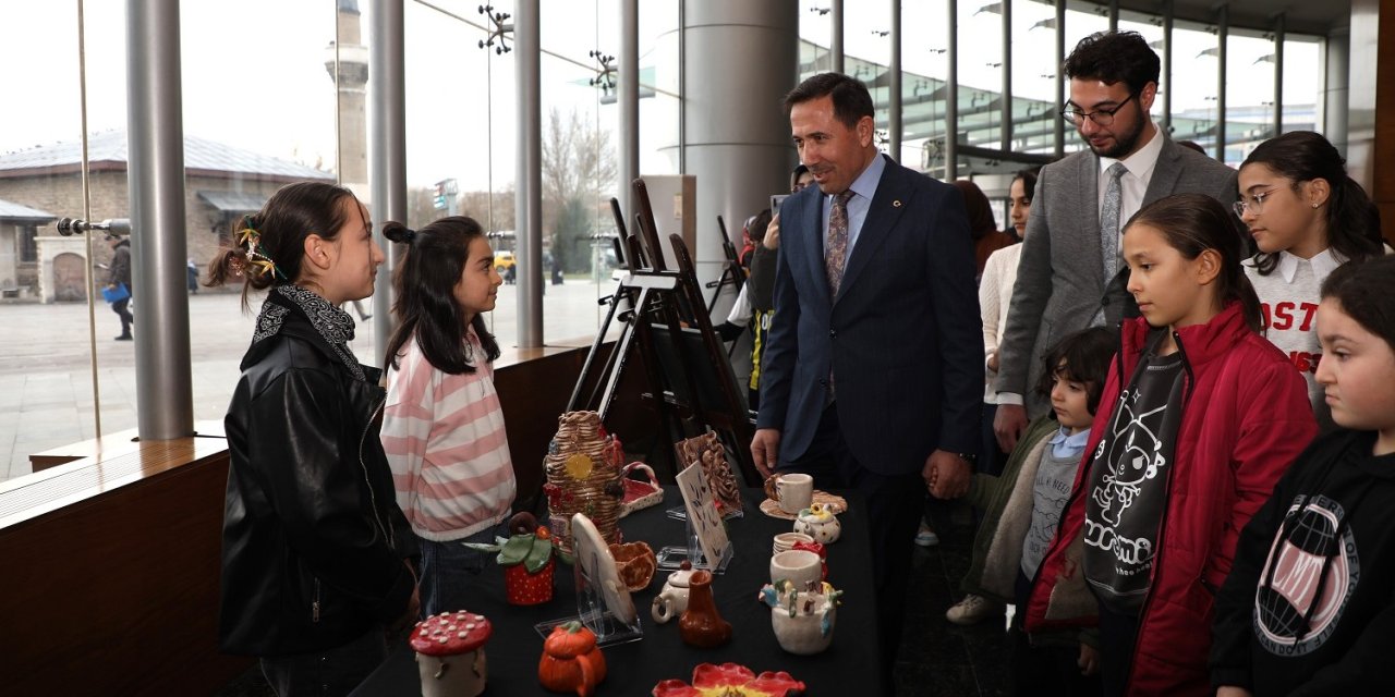 Karatay Sanat Akademisi'nden sergi