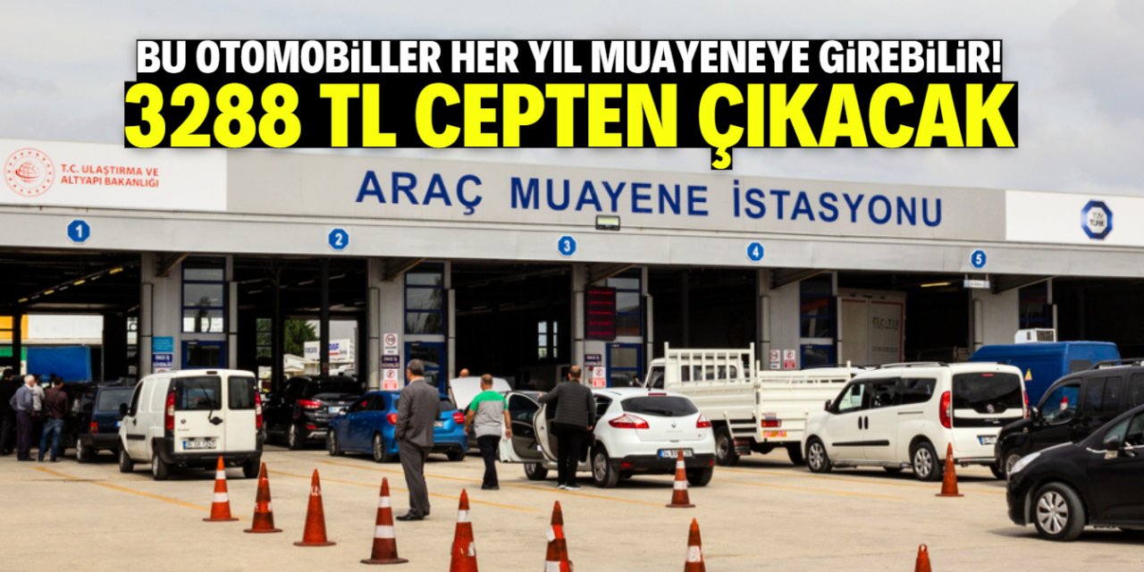 Bu otomobiller her yıl muayeneye girecek! Yeni kural belli oldu