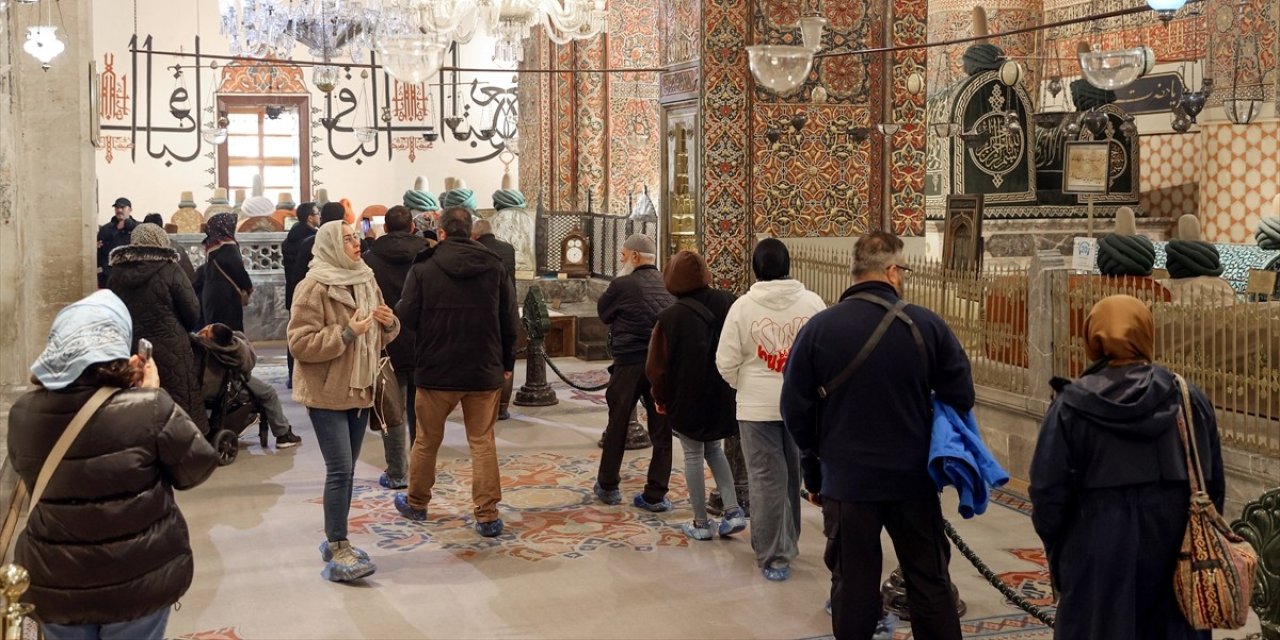 Mevlana Müzesi'ni ziyaret edenlerin sayısı açıklandı